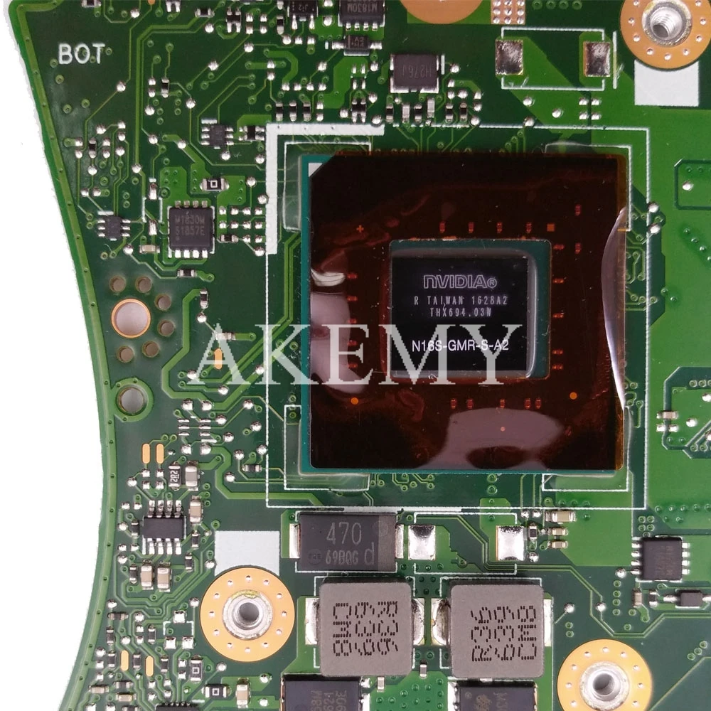 Naujas Mainboard Asus X556U X556UV X556UF X556UR X556UJ X556UQ X556UQK nešiojamojo kompiuterio plokštę 4GB I7-6500U CPU GT930M/2GB DDR4