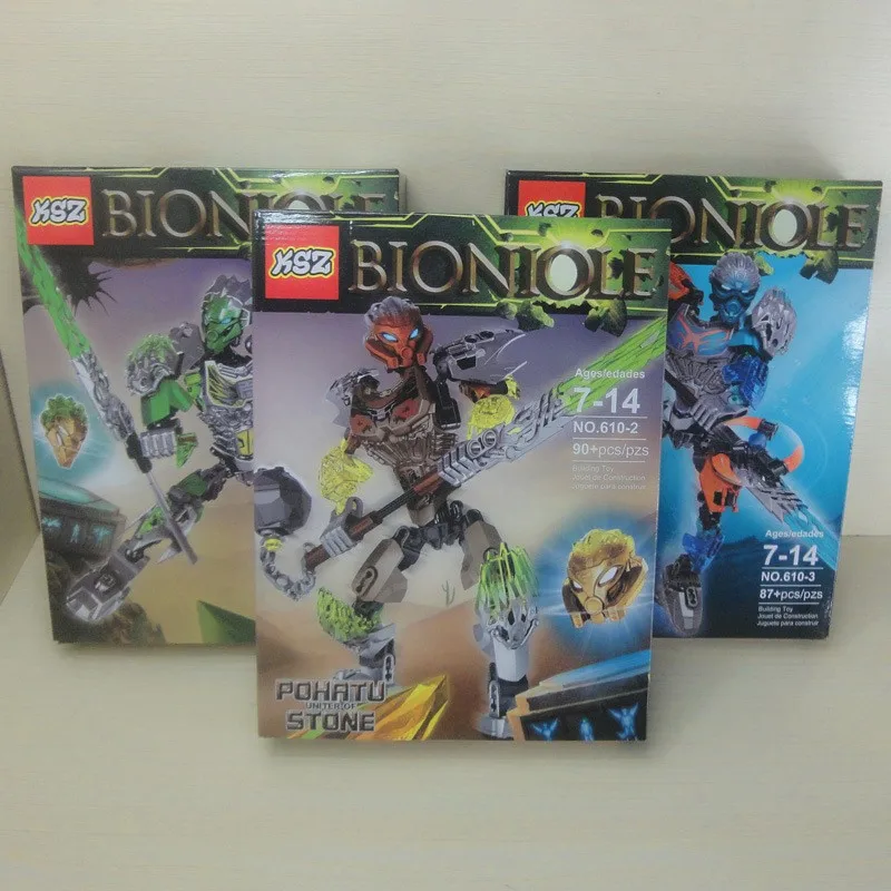 Bioniclemask Šviesos Bionicle Pohatu Akmens Žemės Guardian Building Block Suderinama Su Lepining 71306 Plytų Žaislai Vaikams