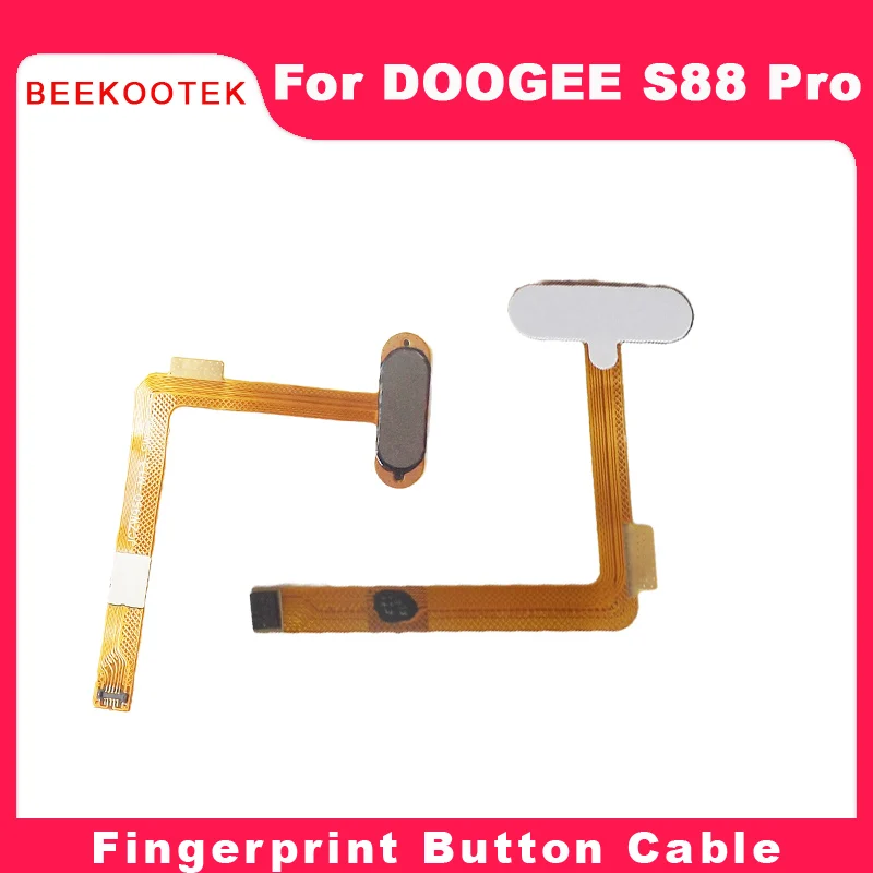 BEEKOOTEK Originalus Naujas Doogee S88 pro pirštų Atspaudų Jutiklis Flex Kabelis Doogee S88pro Išmaniųjų Telefonų