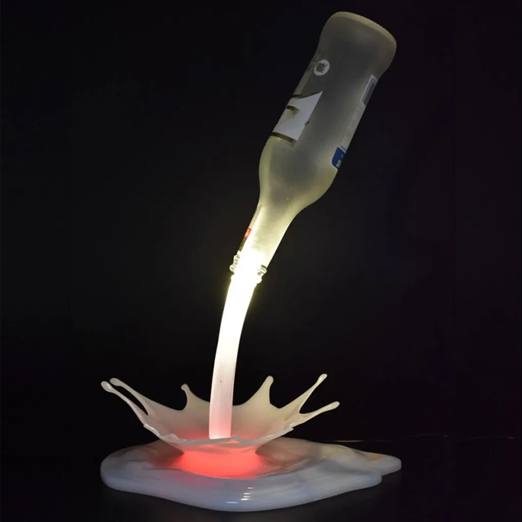 3D Juostoje Supilkite Vyną Lempa USB Powered Jutiklinį Jungiklį Vyno Butelį, Apdailos Juostą Vestuves Namų Naujovė Apšvietimas LED Šviesos Naktį
