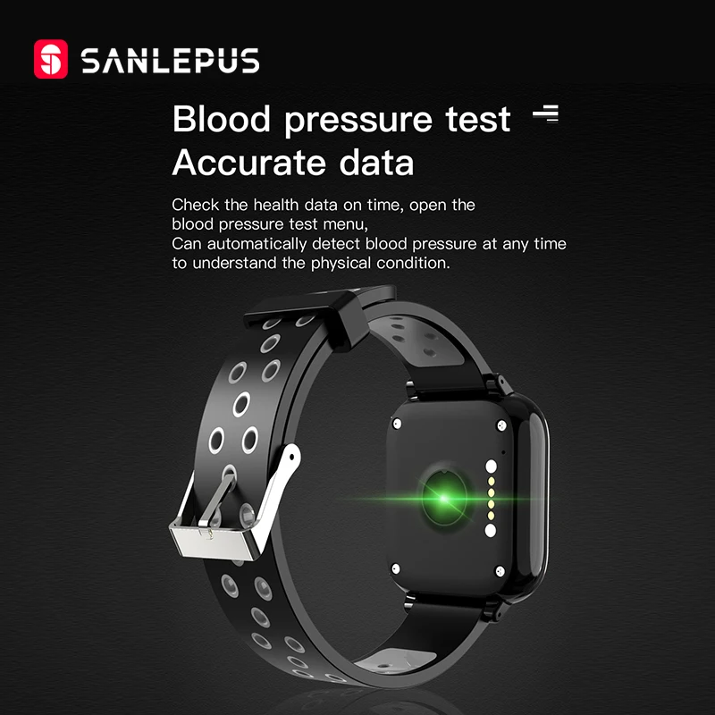 2020 SANLEPUS Smart Žiūrėti Belaidės Ausinės Su MP3 Fitneso Apyrankė Vyrams, Moterims Smartwatch 