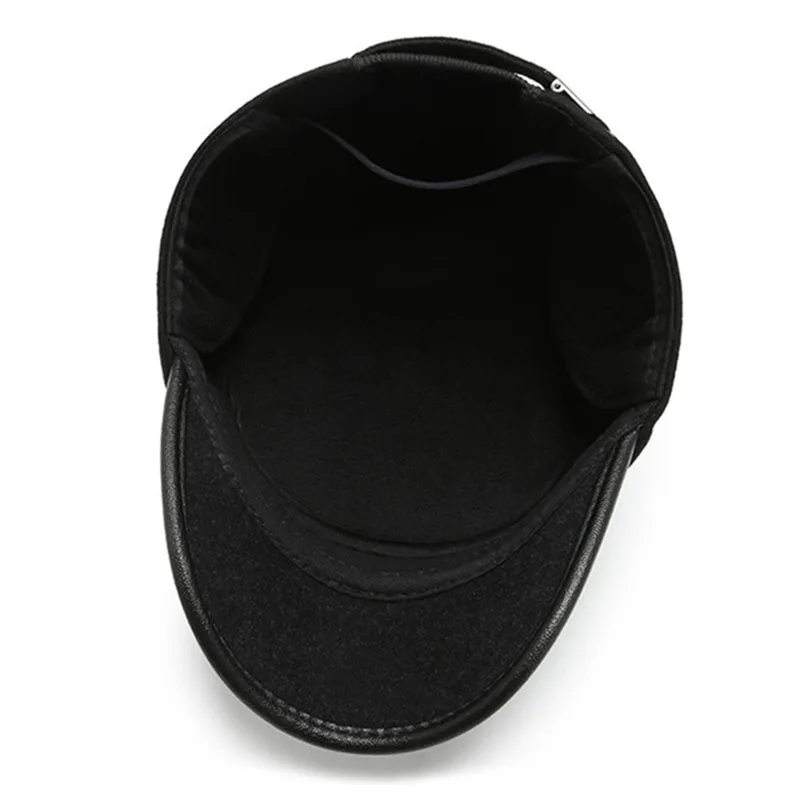 XdanqinX Žiemos Skrybėlę Suaugusiųjų Vyrų Šiltas Kariuomenės Karinių Skrybėlės Šalto Įrodymas Earmuff Bžūp Reguliuojamo Dydžio Vyrai Butas Bžūp Prekės Snapback Cap