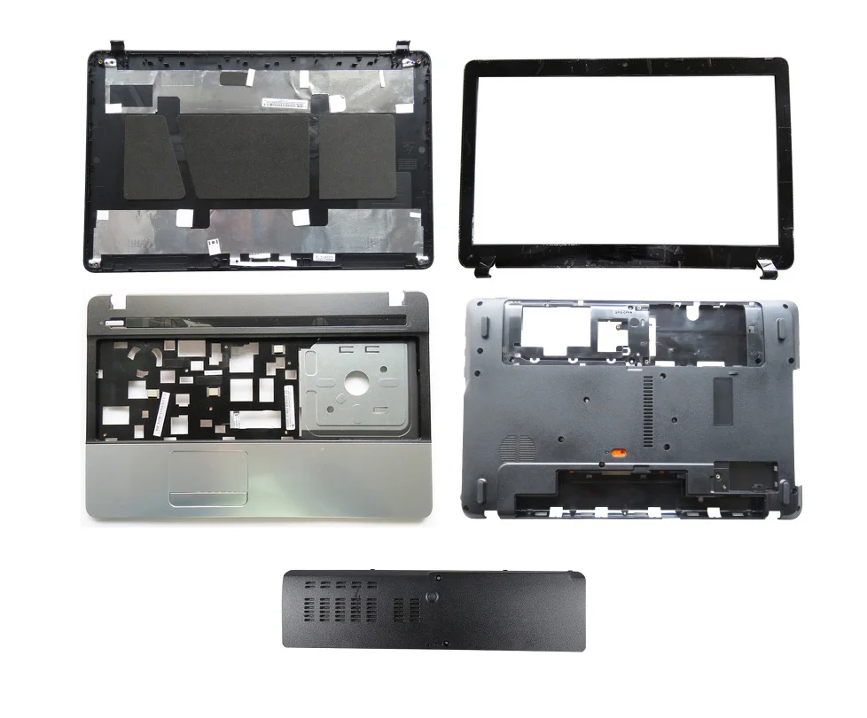 Naujas Acer Aspire E1-571 E1-571G E1-521 E1-531 LCD galinis dangtelis Galinis Atveju Priekinį Bezel/almrest DANGA/apačioje Bazės Padengti