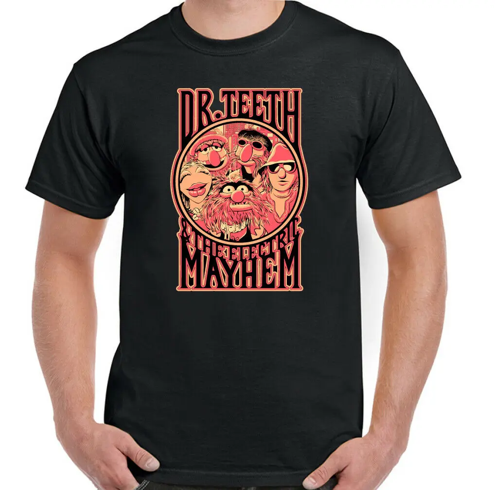 Mapetai T-Shirt Dr Dantys ir Elektros Chaosas Mens Viršūnes Tee Kvėpuojantis Medvilnės Hipster Naujovė Streetwear Homme