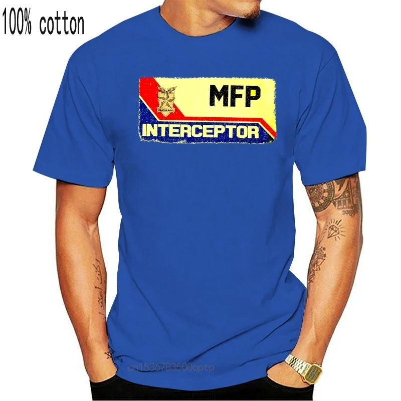 MFP Interceptor Mad Max Įkvėpė 70s Kino Retro Unisex Marškinėliai 2210