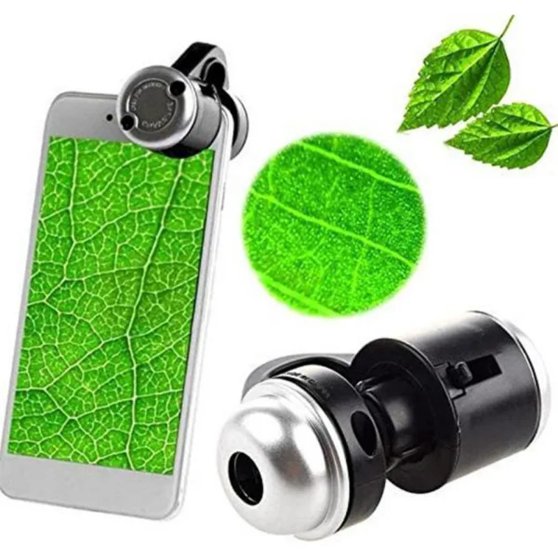 LED Mobiliojo Telefono Mikroskopu 30X mobilus Telefonas Clip Didinamasis Stiklas, Skaitmeninis Mikroskopas HD Kamera Išmanųjį telefoną PCB Tikrinimo Įrankis