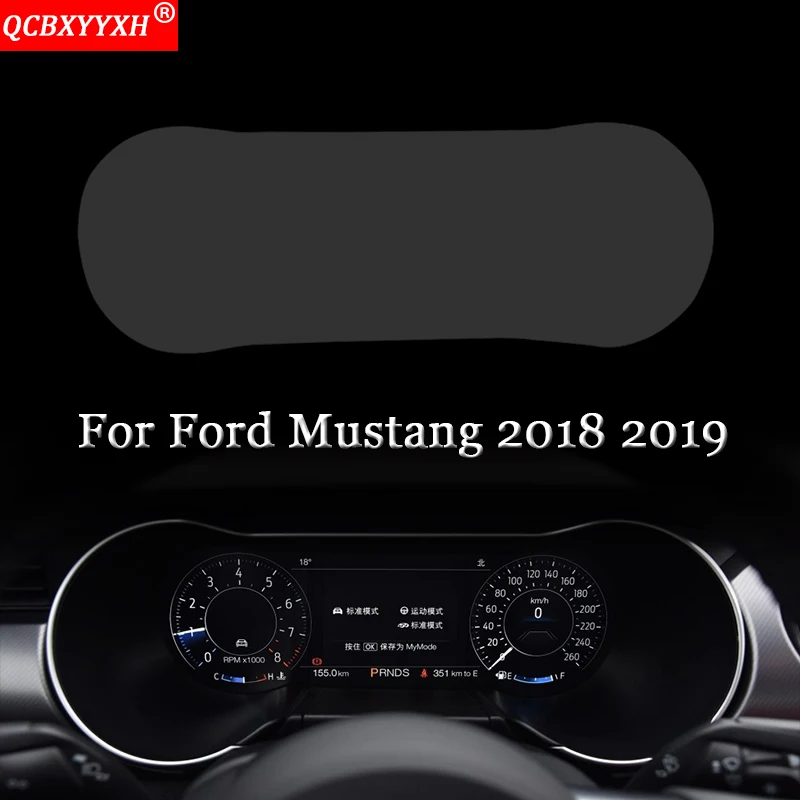 Automobilio Stilius Automobilio Prietaisų Skydelio, Dažų Apsauginė Plėvelė, Lipdukų Šviesos Perdavimo, Automobilių Reikmenys Ford Mustang-2019