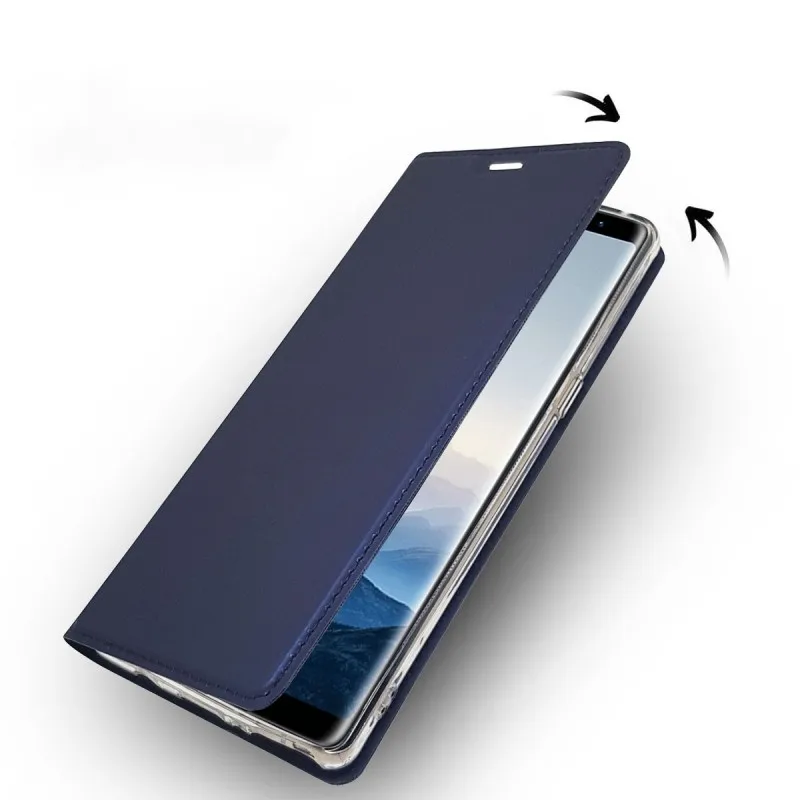 Garbės 9A Atveju Oda Knyga, Flip Dangtelis Huawei Honor 9A 9a Atveju Magnetinio Ultra Plonas Piniginės Stovėti Turėtojas