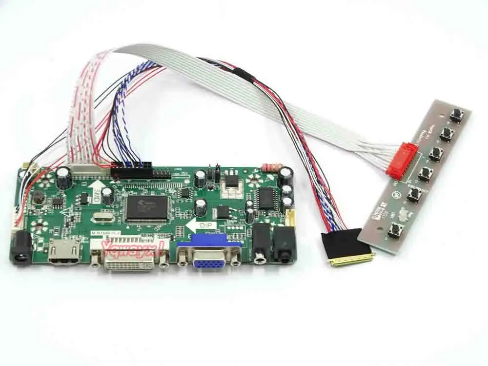 Yqwsyxl Kontrolės Valdyba Stebėti Rinkinys LP140WH2(TL)(A2) LP140WH2-TLA2 HDMI+DVI+VGA LCD LED ekrano Valdiklio plokštės Tvarkyklės