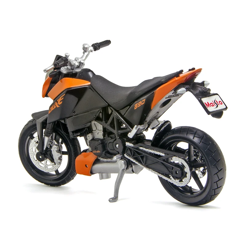 Maisto 1:18 Motociklo Modelis KTM 690 DUKE Modelio dviratį Lydinio Motociklo Modelio transporto Nuoma Mini Lenktynių Žaislas Dovanų Kolekcija