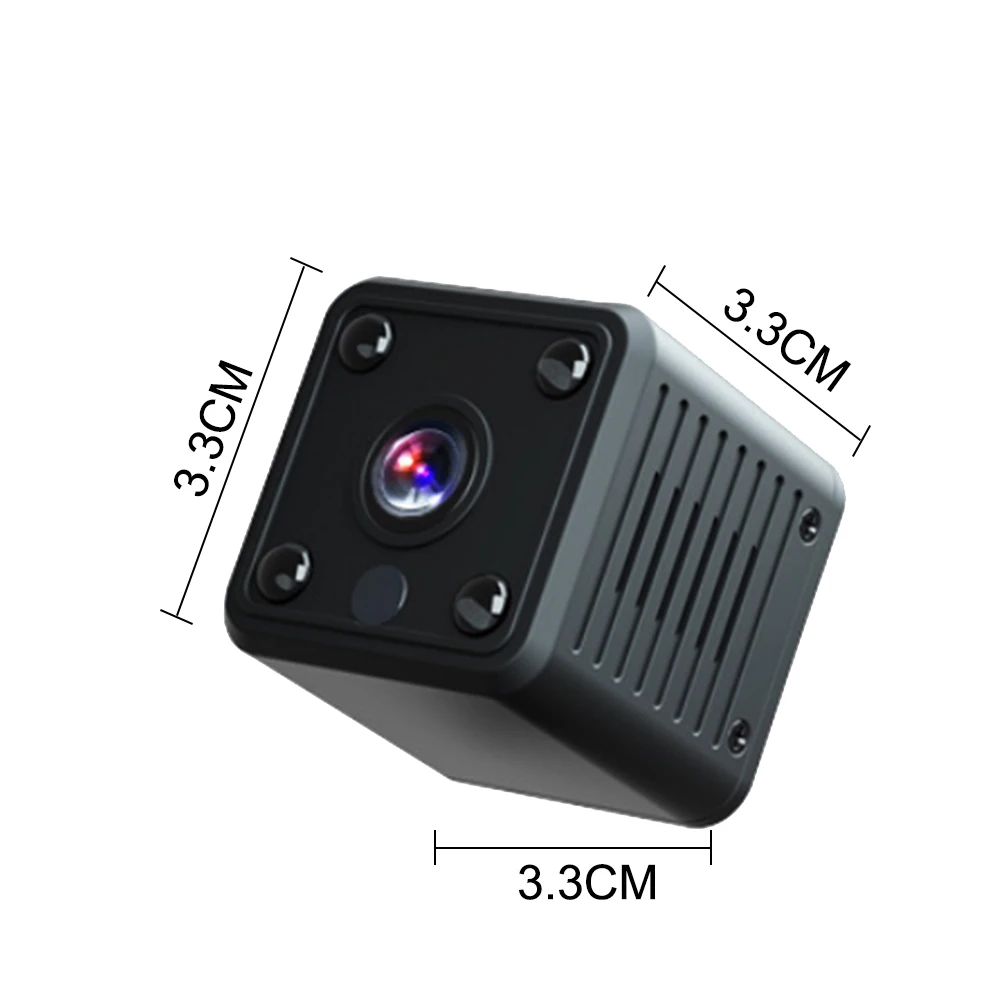Mini Kamera, Wifi 1080P HD vaizdo Kamera Mokamas Belaidžio Naktinis Matymas, Judesio Aptikimas Balso Priėmimo pradžia Saugumo Mažas Cam