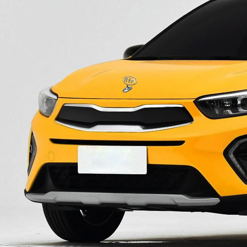 Automobilis stovi standartinis priekinis dekoratyviniai metalo lipdukas, Skirtas Kia Honda Toyota Mitsubishi Suzuki Citroen Peugeot Opel automobilių logo stilius