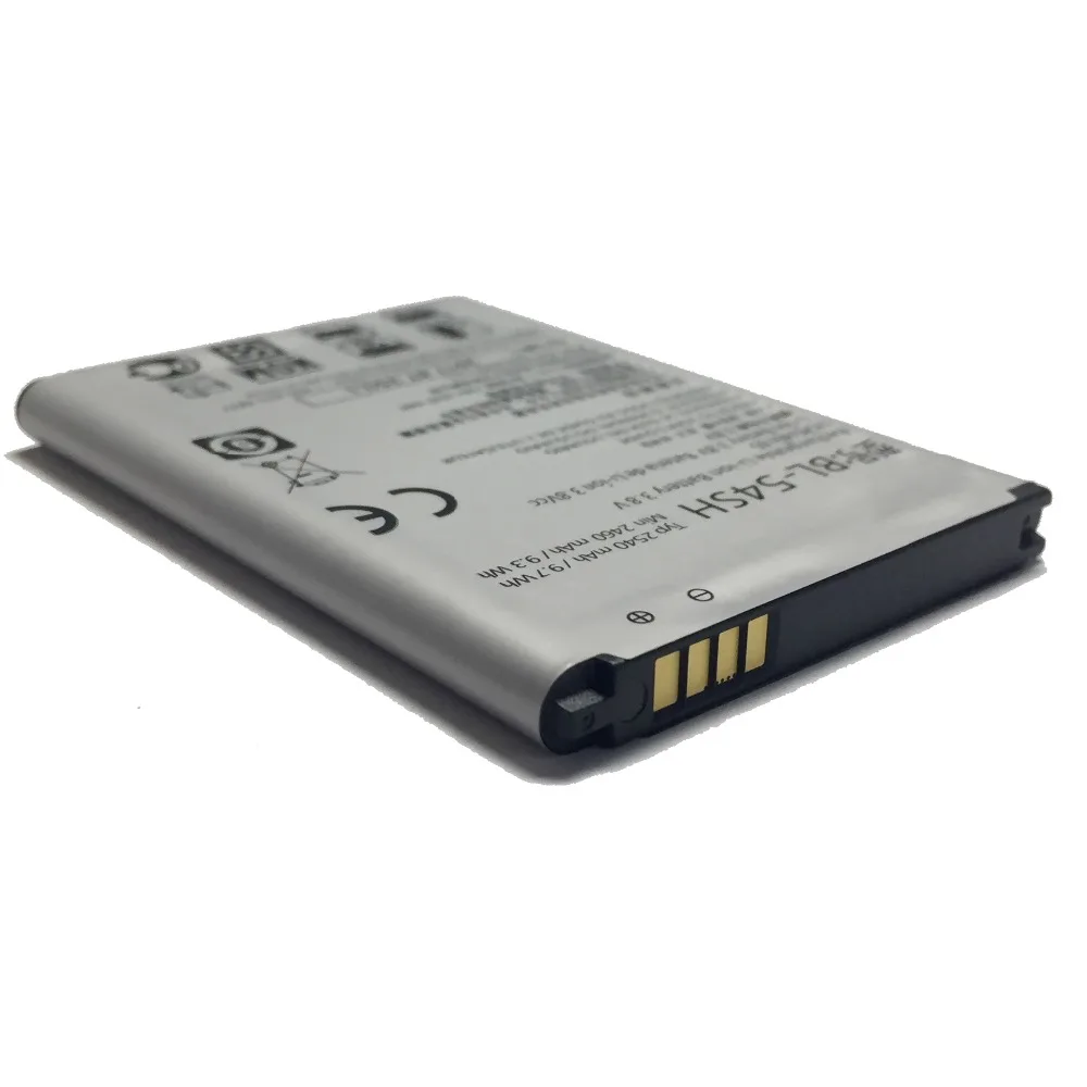 Baterijos BL-54SH 2540mAh Už LG Optimus G3 Įveikti Mini G3s G3c B2MINI G3mini D724 D725 D728 D729 D722 D22 / F7 LTE III 3 F260 F260S