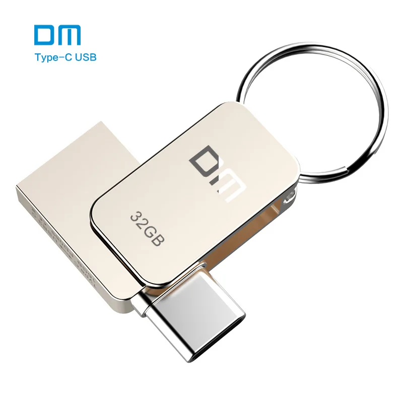 DM PD059 16GB 32GB 64G USB-C Tipo C OTG USB 3.0 Flash Drive, Pen Ratai Sumanaus Telefono Atminties MINI Usb Stick