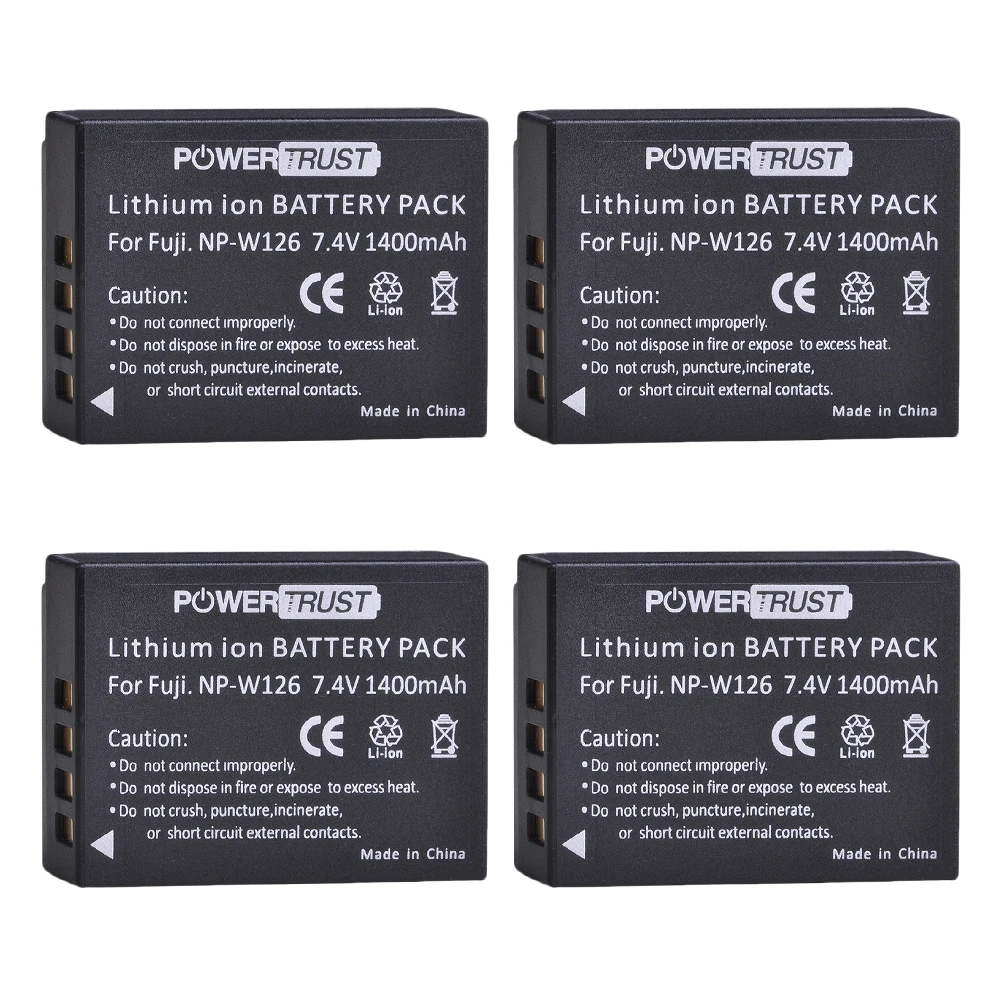 NP-W126 NPW126 NP-W126S Baterija Fujifilm X100F X-A10 X-A7 X-A5 X-A3 X-A2 X-A1 X-E2 X-E2S X-Pro1 X-Pro2 X-Pro3 X (T1) X (T2) X-T3