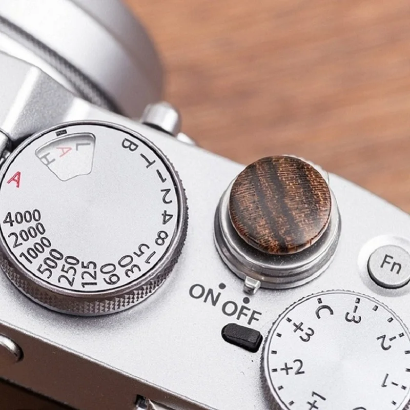 LXH Kamera Mediniai Užrakto Mygtuką, kontaktinės jungties Dangtelis Fujifilm X-T20 X100F X-T2 X100T X-T10 su guminiu Žiedu