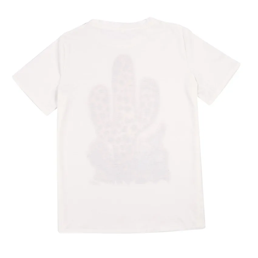 Leopard Kaktusas Spausdinti Marškinėliai Moterims White T-shirt 2019 Viršūnes Tee Mados Trumpas Rankovėmis Tee Marškinėliai Moterims Drabužių Camiseta Mujer Tees