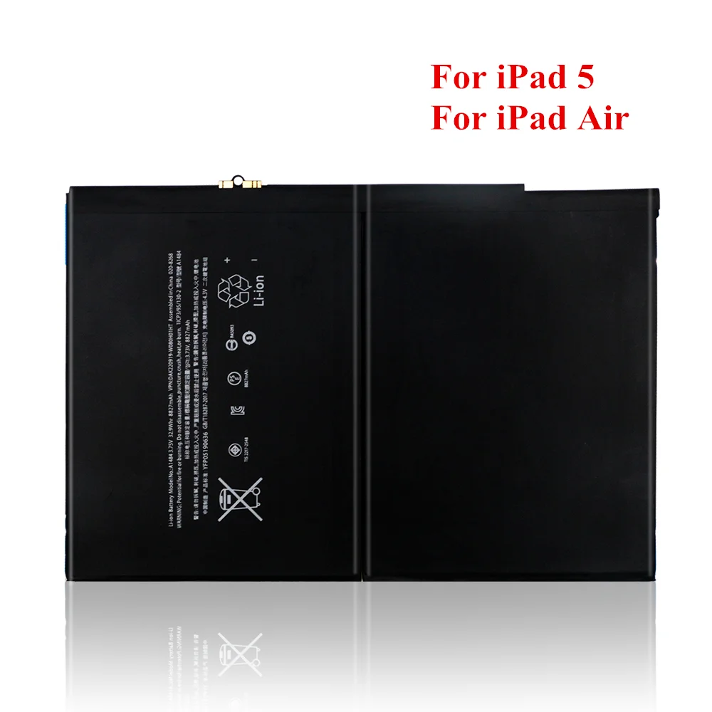 DORAYMI Baterija Apple iPad 3 4 5 6 Oro Mini 1 2 3 Tablečių Bateria Aukštos Kokybės Mini1 Mini2 Mini3 A1389 A1484 A1547 Batterie