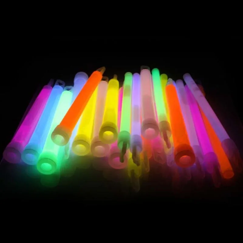 6 Colių Koncertas Dykumoje Glow Stick Liuminescencinės Daugiafunkcį Išgyvenimo Kempingas Avarinius Žiburius, Glowstick Švyti Šalies Prekių