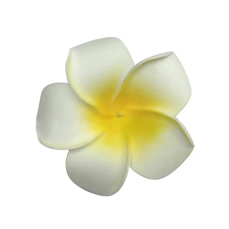 100vnt Frangipani Havajų Gėlė Galvą Putų Puošimas, Vestuvių Amatų Stiliaus Gėlių Havajai ennes (5cm)