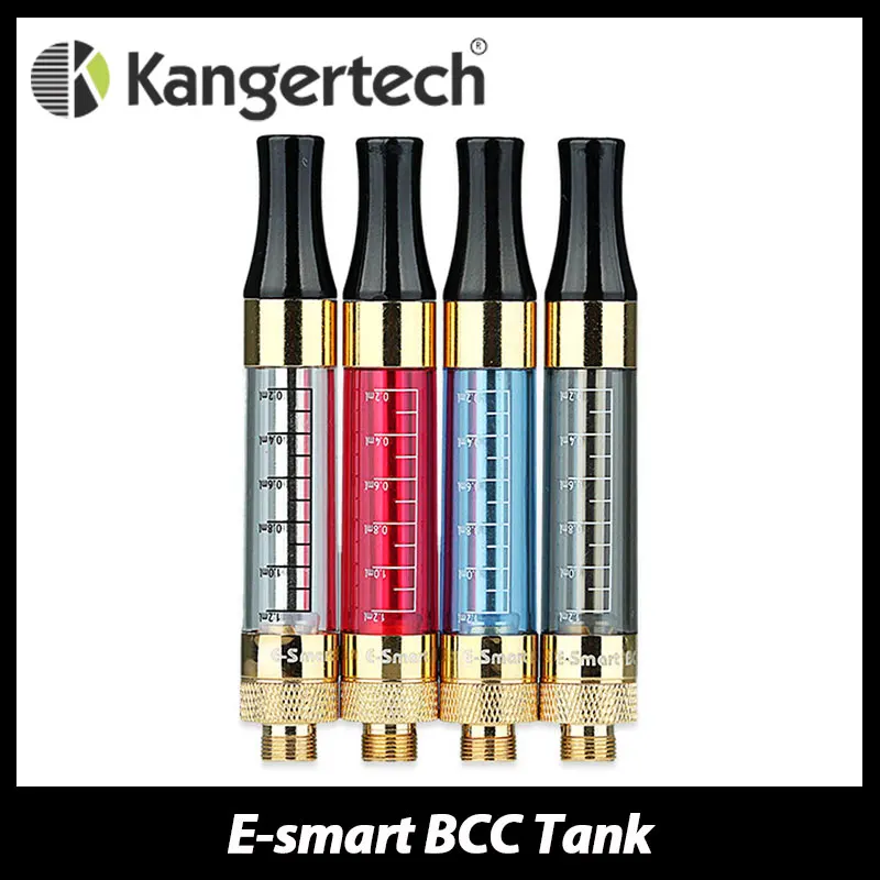 5vnt Originalus Kanger E-smart 510 BCC Aišku, Clearomizer 1.2 ml e-Skysčio Talpos 1,8 omo Apačioje Ritė Keičiami Purkštukai, Bakelis E-cig