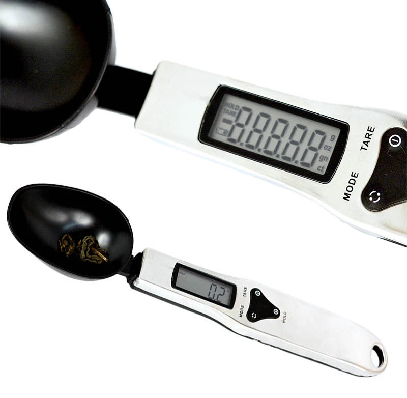 Nešiojamas Skaitmeninis LCD Virtuvė Masto Matavimo Šaukštas Gramas Elektroninių Šaukštas Svoris Volumn Maisto Masto 300g/0.1 g