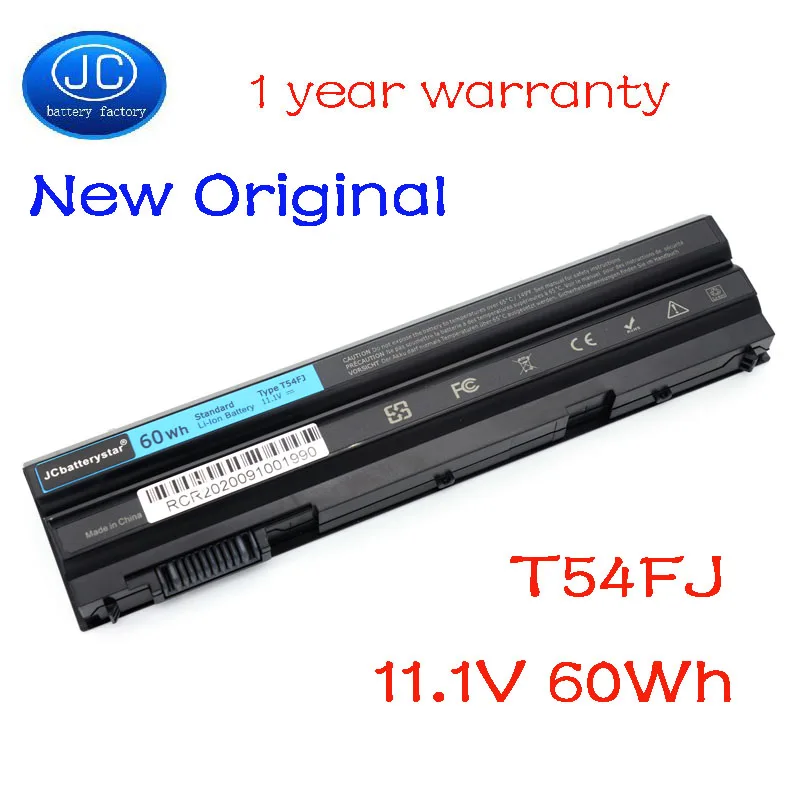 JC Naujas Originalus T54FJ 60Wh Nešiojamas Baterija DELL Latitude E5420 E5520 E5530 E6420 E6430 E6520 E6530 Už Inspiron 7420 7520