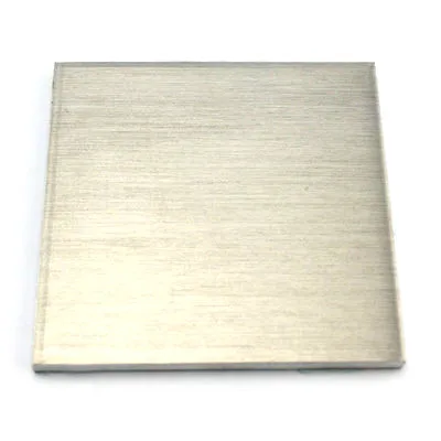 5 gabalus iš aliuminio skardos 1mm*100mm*100mm aliuminio plokštės 