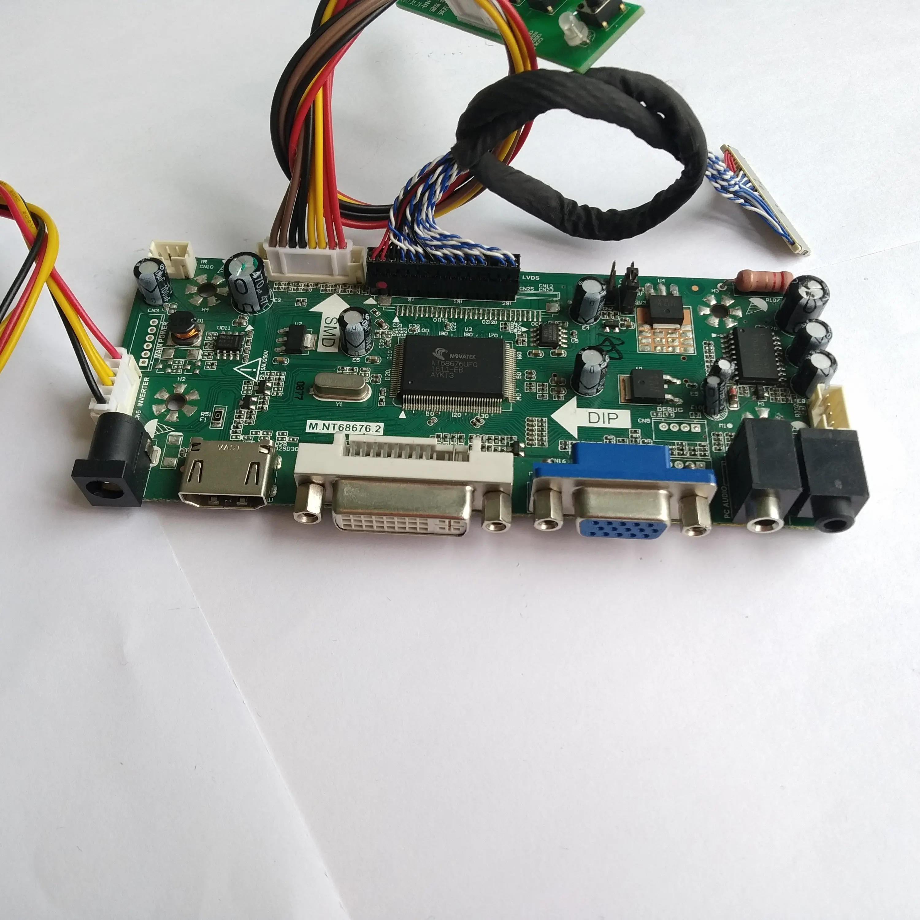 M. NT68676 HDMI DVI VGA LED LCD Valdiklio plokštės Rinkinys LM215WF3(SL)(A1)/SLA1 1920X1080 Skydelis Ekranas 