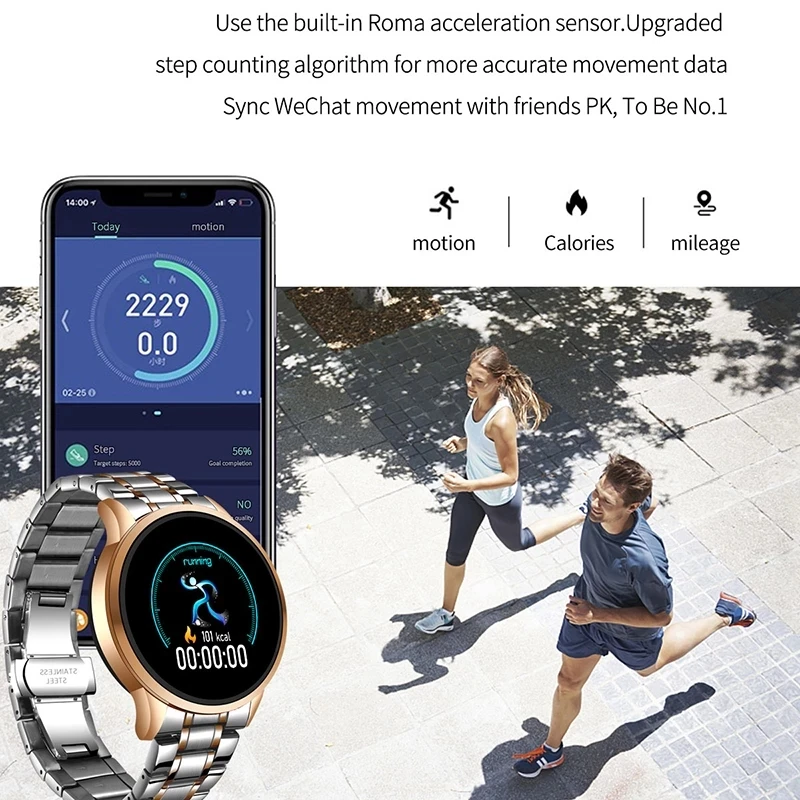 LIGE 2020 Naujas Smart Žiūrėti į Vyrų, Moterų Sporto laikrodis LED ekranas atsparus Vandeniui Fitness Tracker 