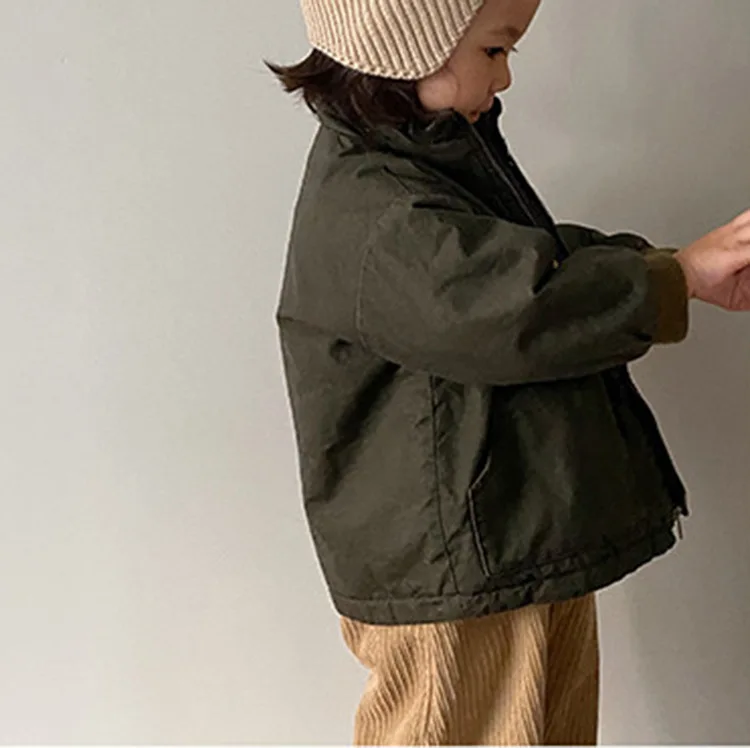 2020 m. Žiemos Karštas Mados Klasikinis Plauti Užtrauktukas Įrankiai Tėvų-Vaikų Striukė žiemos paltai berniuko drabužiai