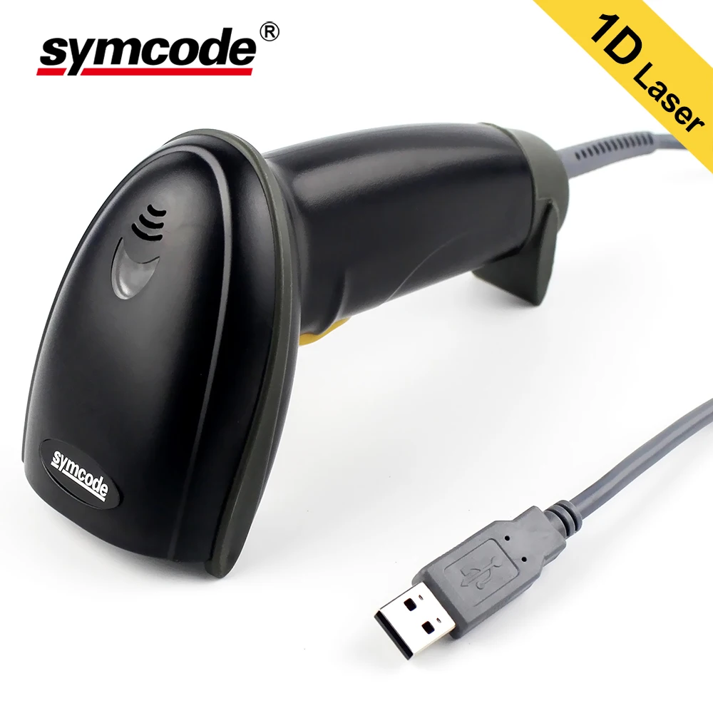 USB Brūkšninio kodo Skaitytuvas,Symcode 1D Lazerio Nešiojamą USB Laidinio Barcode Scanner