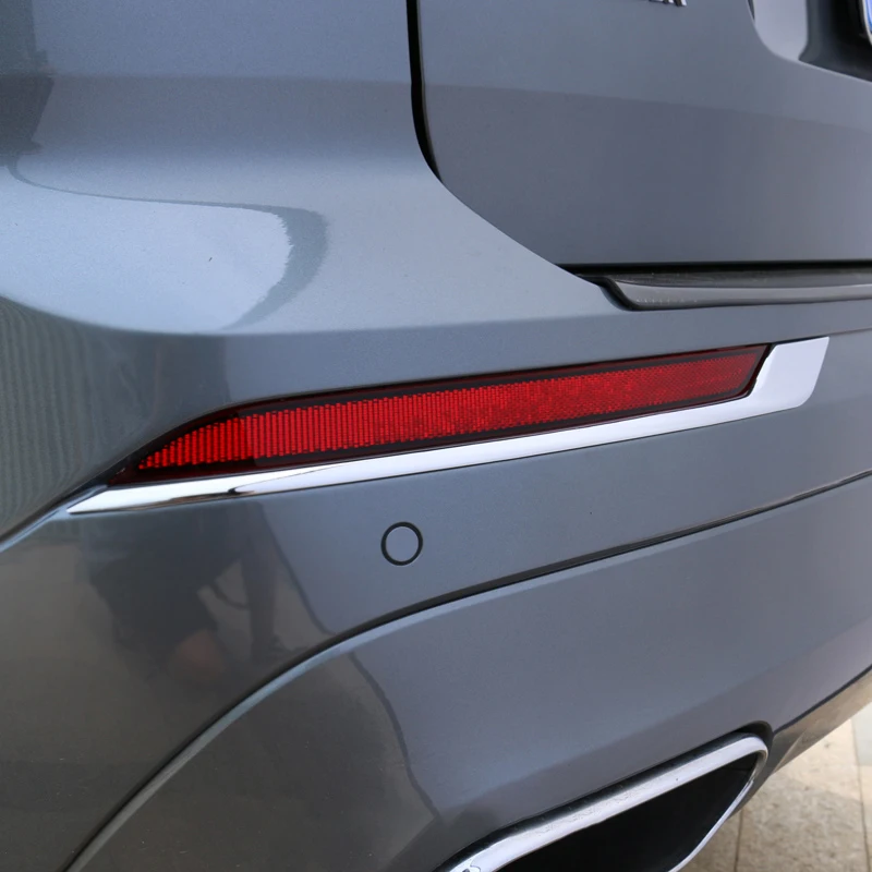 ABS Chrome Galinis Bamperis Rūko Šviesos Lempos Reflektorius, Apdailos Dangtelio Apdaila Volvo XC60 Priedai 2017 2018 2019 2020