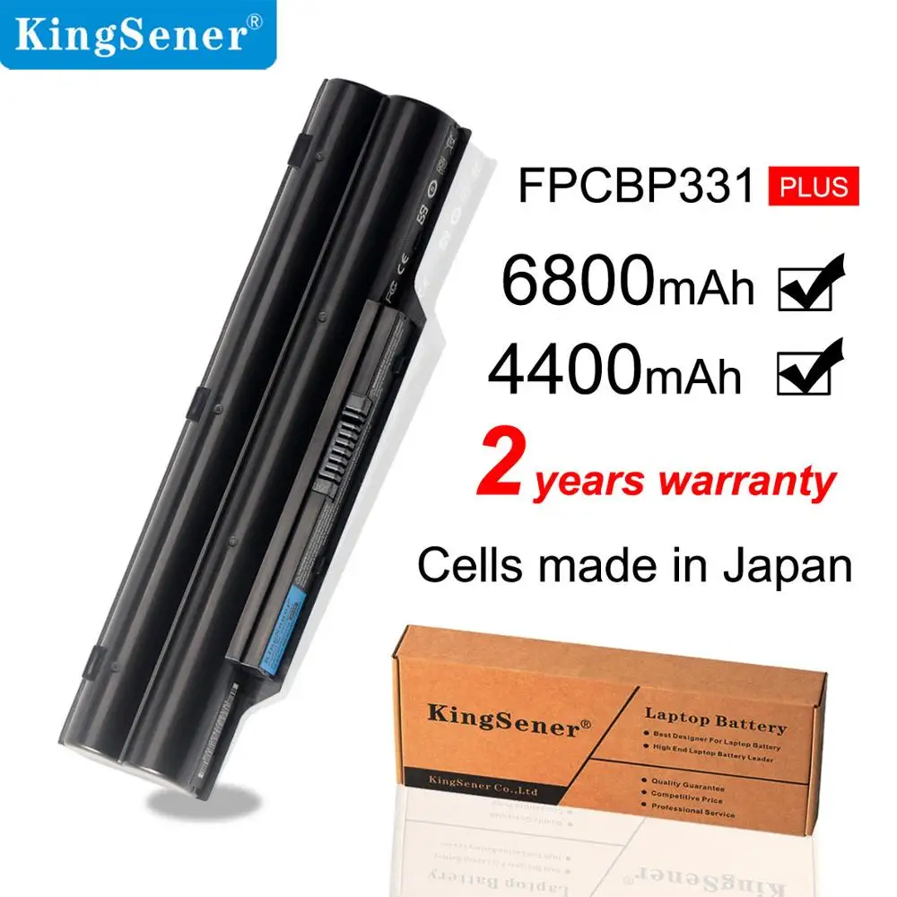 KingSener Japonijos Ląstelių FPCBP331 Baterija Fujitsu LifeBook A532 AH512 AH532 AH532/GFX FPCBP331 FMVNBP213 FPCBP347AP 4400mAh