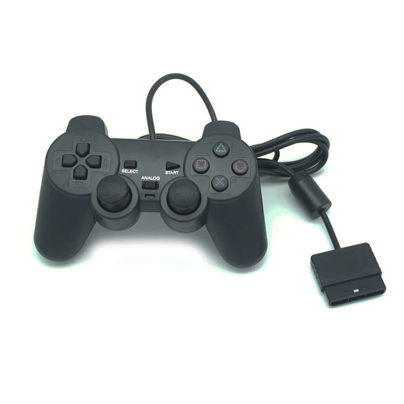 Naujas Profesionalus Laidinio Valdytojas Šoko Nuotolinį Valdiklį Gamepad Joypad PlayStation PS2
