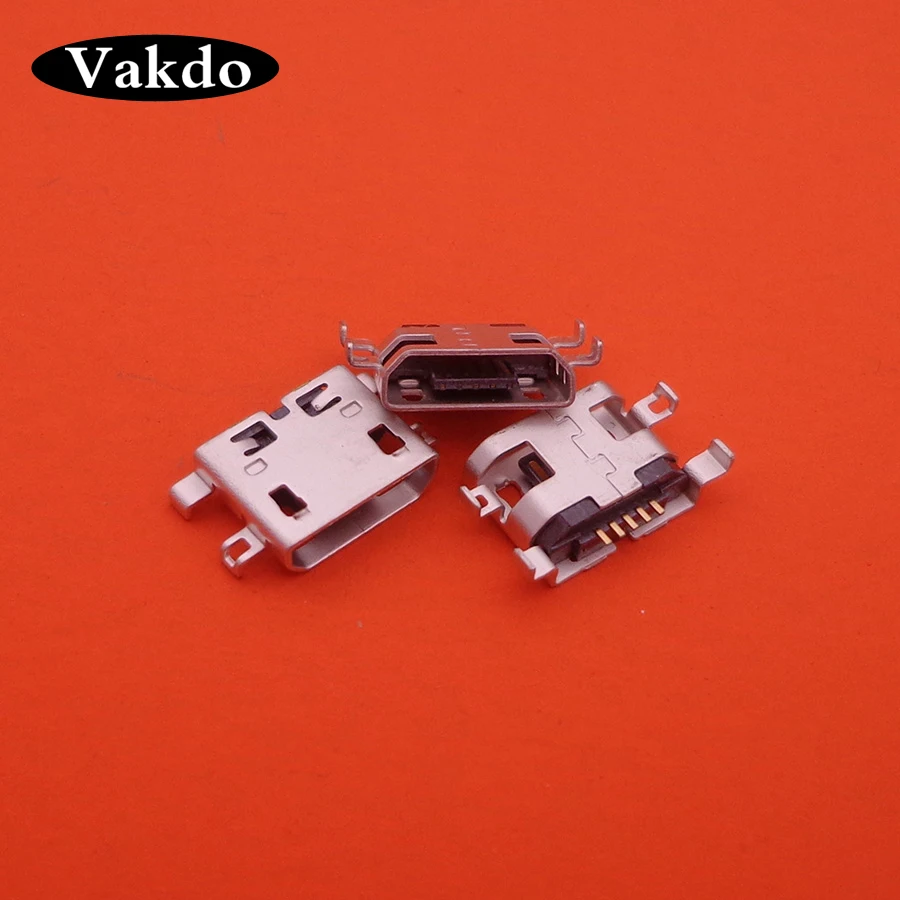 100vnt Mini Micro USB Įkrovimo lizdas Jungties lizdo elektros kištuką dokas lizdas Acer ICONIA Tab 10 A3-A40 A3-A30 B3-A40