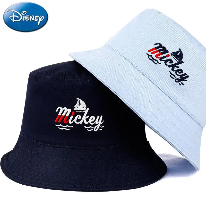 Originalus Disney Mickey Minne Vaikų Skrybėlę Berniukas Žvejo Kepurė Vasarą Baby Sun Skrybėlę 3-14 Metų Mergaitė Baseino Bžūp SM60482