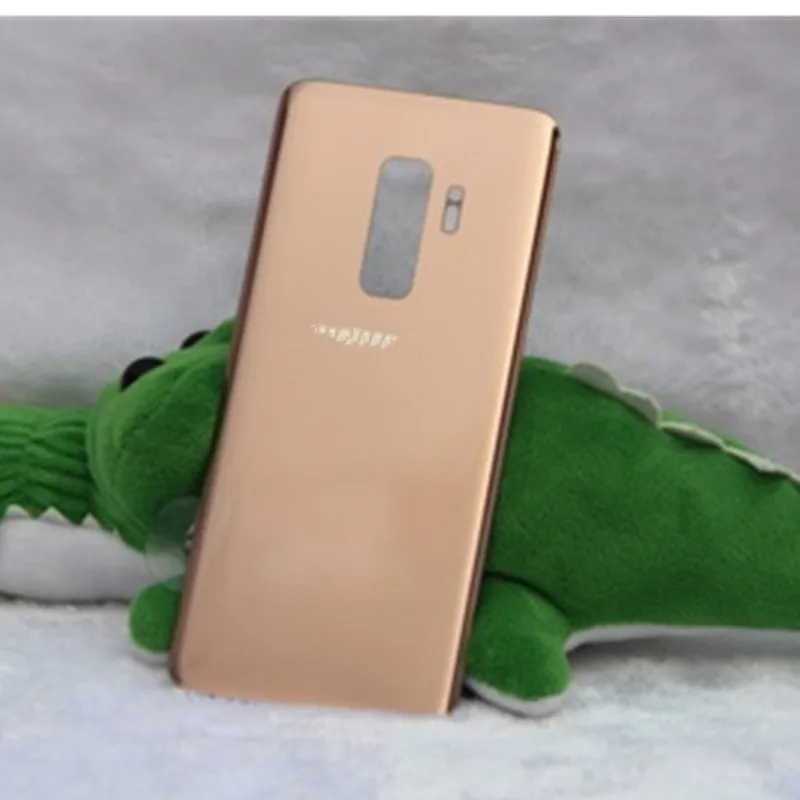 Samsung Galaxy S9 S9+ Galinio Baterijos Dangtelio Atveju 3D Stiklas, Galinis Korpuso Dangtelis Pakeisti 
