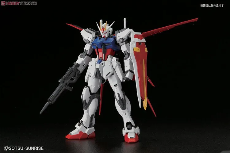 Bandai Gundam MG 1/100 Aile Strike Ver RM Mobile Suit Surinkti Modelį Rinkiniai figūrėlių, Plastikiniai Modelis Žaislai