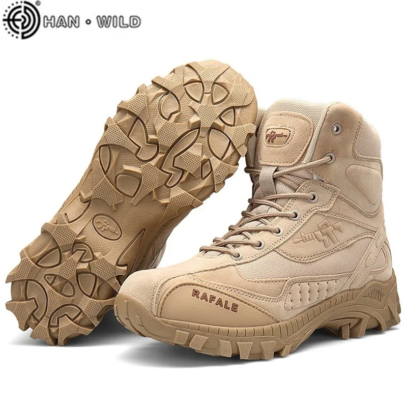 Naujas Atvykimo Aukštos Kokybės Prekės Vyrų Oda Lauko Pėsčiųjų Taktiniai Batai Desert Combat Boots Karinės Armijos Batai Vyrams