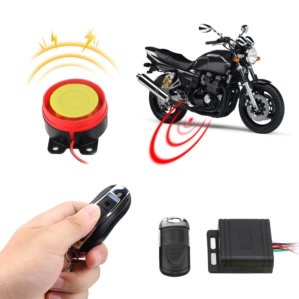 LEEPEE Anti-theft Motociklas Dviratis Smart Automobilių Signalizacijos paketų prižiūrėtojų raktinę Nuotolinio Valdymo Mygtuką 12V Apsaugos Signalizacijos Sistemos, Automobilių Interjero Stilius