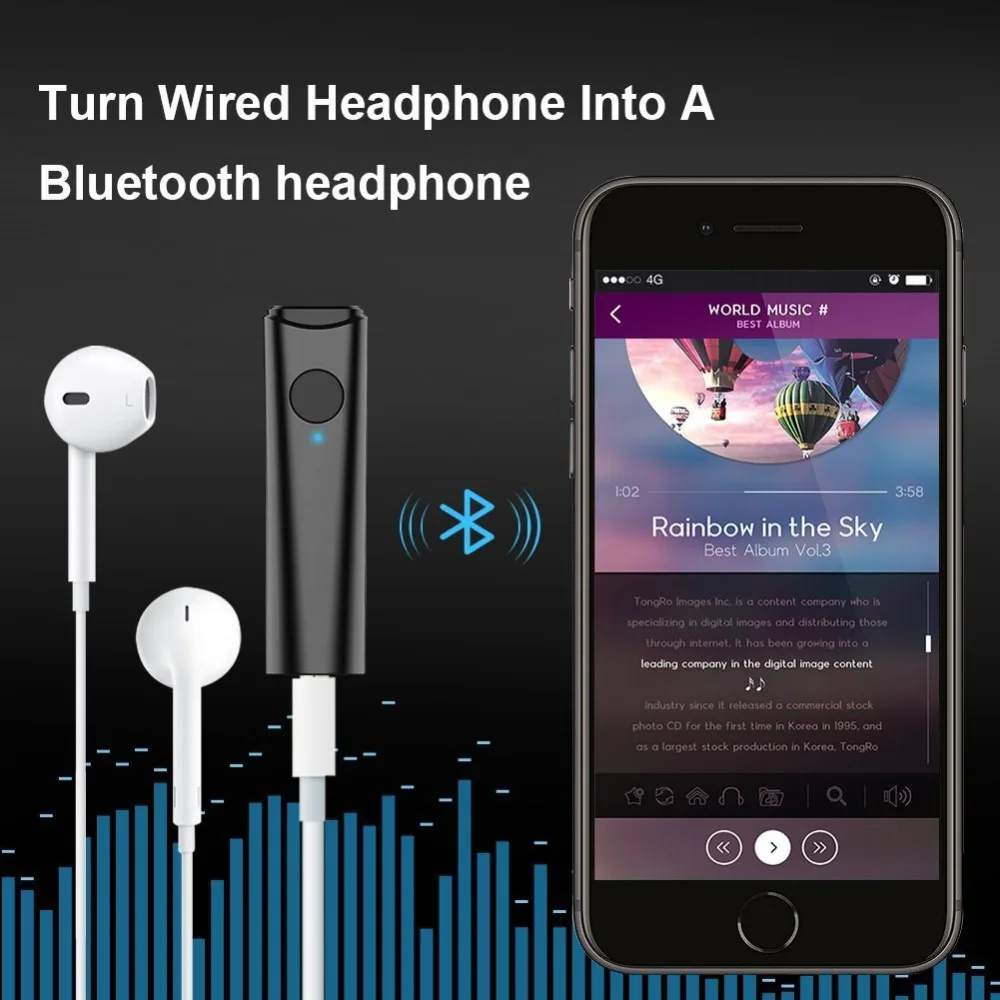 Bluetooth 5.0 Stereo Audio Adapteris Bevielio Imtuvo Bose QuietComfort 25 35 QC25 QC35 Akustinis Triukšmas Atšaukimas Ausinės
