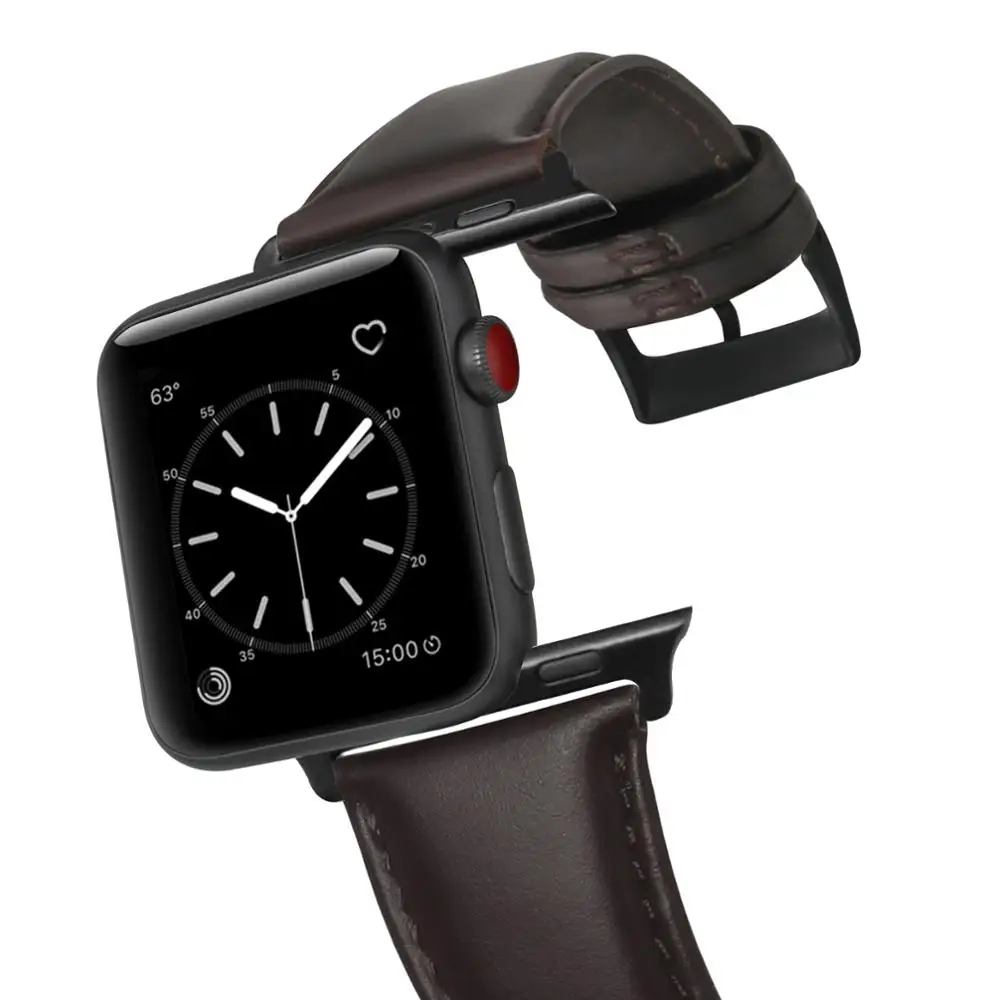 Odos Watchband Apple Žiūrėti 42mm 38mm 6 5 4 SE Juosta Naftos vaškas Odinis Dirželis 40mm 44mm Apyrankė iwatch 