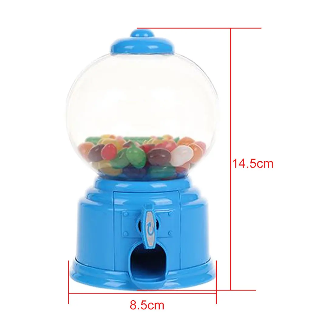Mini Candy Mašina Kūrybos Mielas Saldainiai Burbulas Gumball Balionėlis Monetos Banko Vaikams, Žaislas, užkandžiai talpinimo Kūrybos Mielas Saldainiai