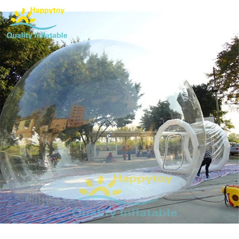 Pateikti Balionas Lauko Oro Prisijungti Salono Namai, Kempingas Skaidrus Varpelio Dome Aišku Burbulas Pripučiamos Palapinės