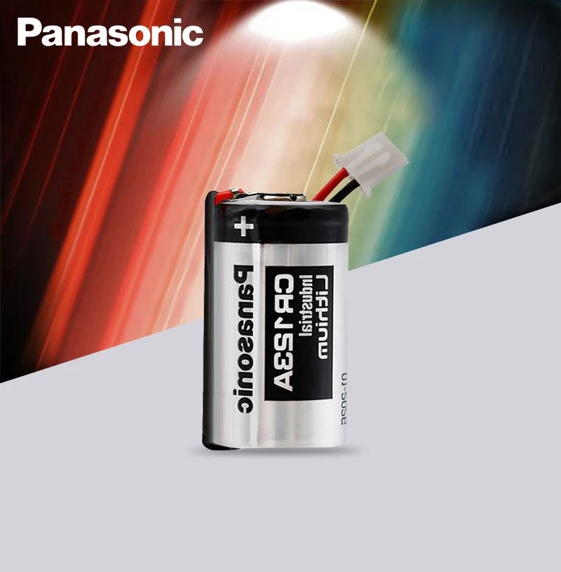 4pcs Originalaus Panasonic 3V CR123A CR17345 DL123A EL123A 123A su plug specialus vandens skaitikliai, elektros skaitiklis ir dujų skaitiklis