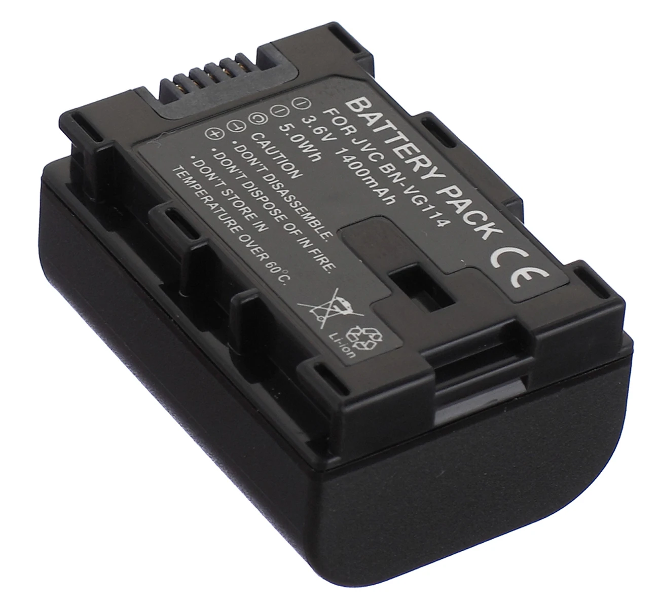 Baterija + LCD USB Kroviklis skirtas JVC Everio GZ-E200BEK, GZ-E205BEK, GZ-E205REK, GZ-E205BEU, GZ-E205WEU, GZ-E205BE vaizdo Kamera