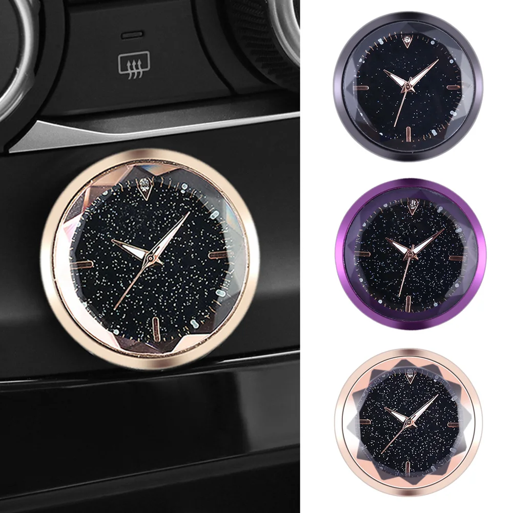 Mini Dekoratyvinių Laikrodis Klijuoti ant Stiklo danga Laikrodis Automobilių VISUREIGIS M8617