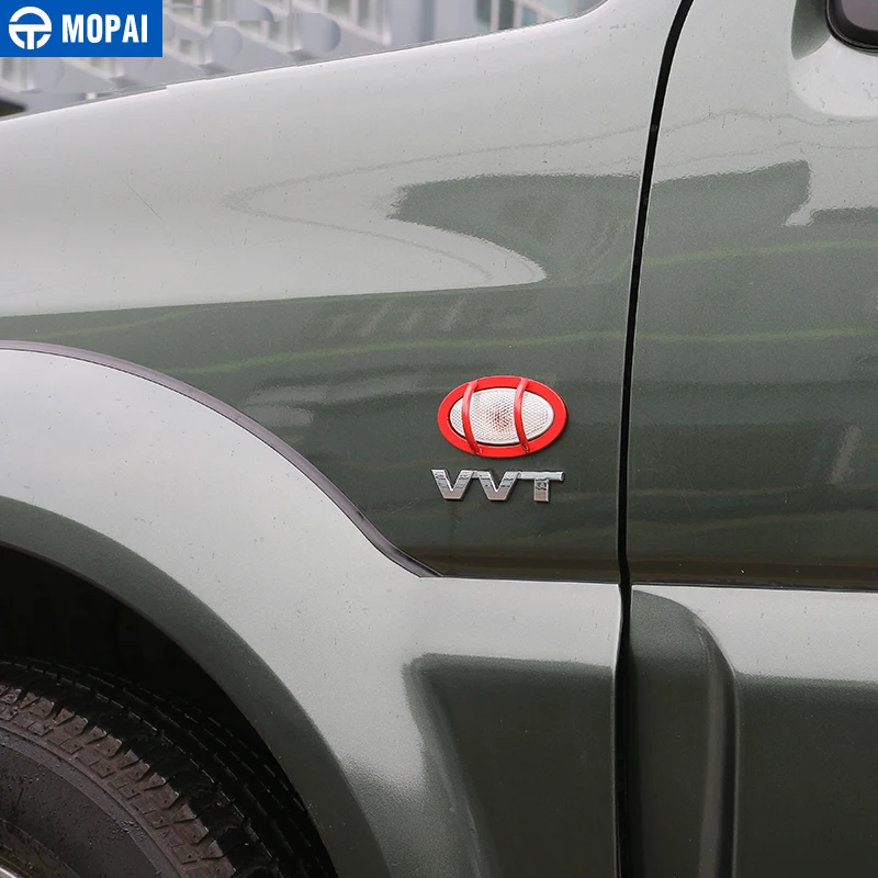 MOPAI Metalo Automobilio Eksterjero Posūkio Signalo Lemputė Lemputė Apdailos Dangtelį Apsaugoti Lipdukai Suzuki Jimny 2008 m. Iki Automobilio Stiliaus