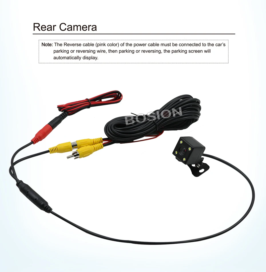 Automobilio galinio vaizdo kamera 170 Plataus Kampo transporto priemonės vaizdo kamera Atsarginės Atbuline Kamera, 4 LED Naktinio Matymo automobilio Parkavimo Kamera HD spalvotą Vaizdą